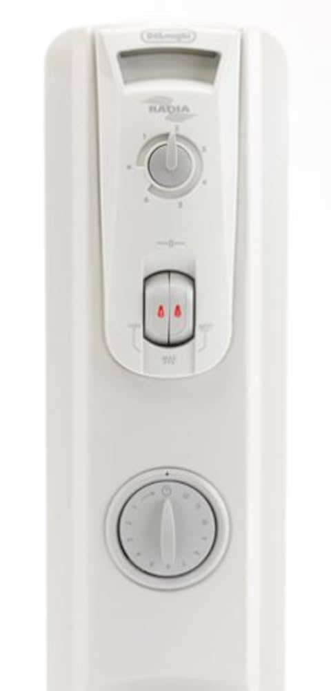 DeLonghi オイル・ラジエターヒーター L字型フラットフィン8枚  R790812TFS  2mvetro DeLonghi オイル・ラジエターヒーター L字型フラットフィン8枚